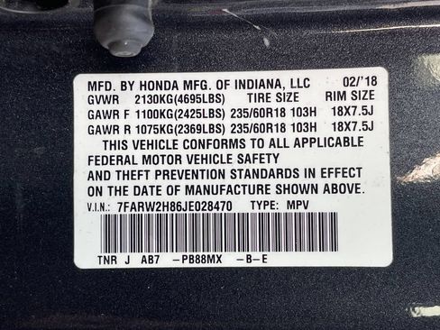 Used 2018 Honda CR-V EX-L image 36