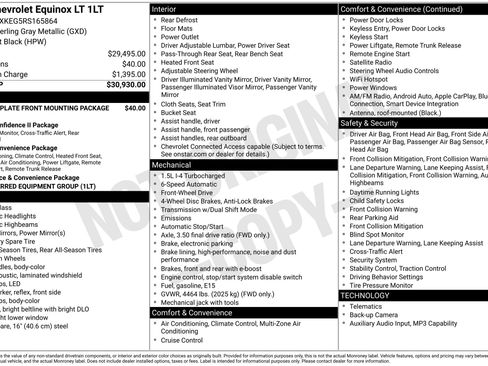Used 2024 Chevrolet Equinox LT FWD image 40