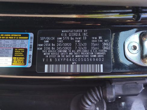 Used 2025 Kia Telluride S FWD image 29
