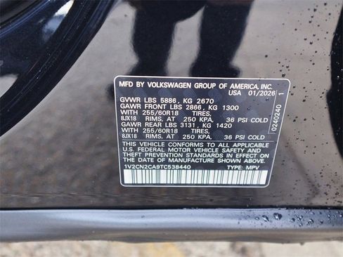 New 2026 Volkswagen Atlas Peak Edition AWD/4WD image 33