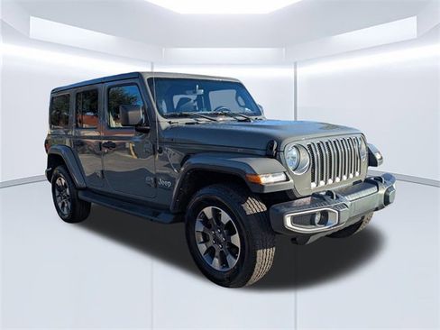 Used 2022 Jeep Wrangler Unlimited Sahara w/ Cold Weather Group image 1