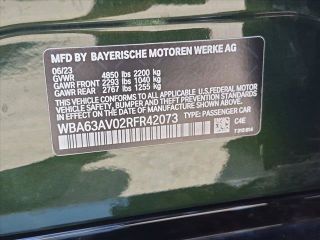 Used 2024 BMW 430i Gran Coupe w/ Premium Package RWD image 23
