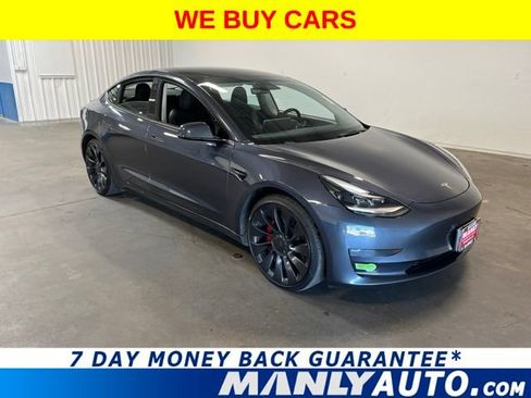 Used 2023 Tesla Model 3 Performance AWD/4WD image 1