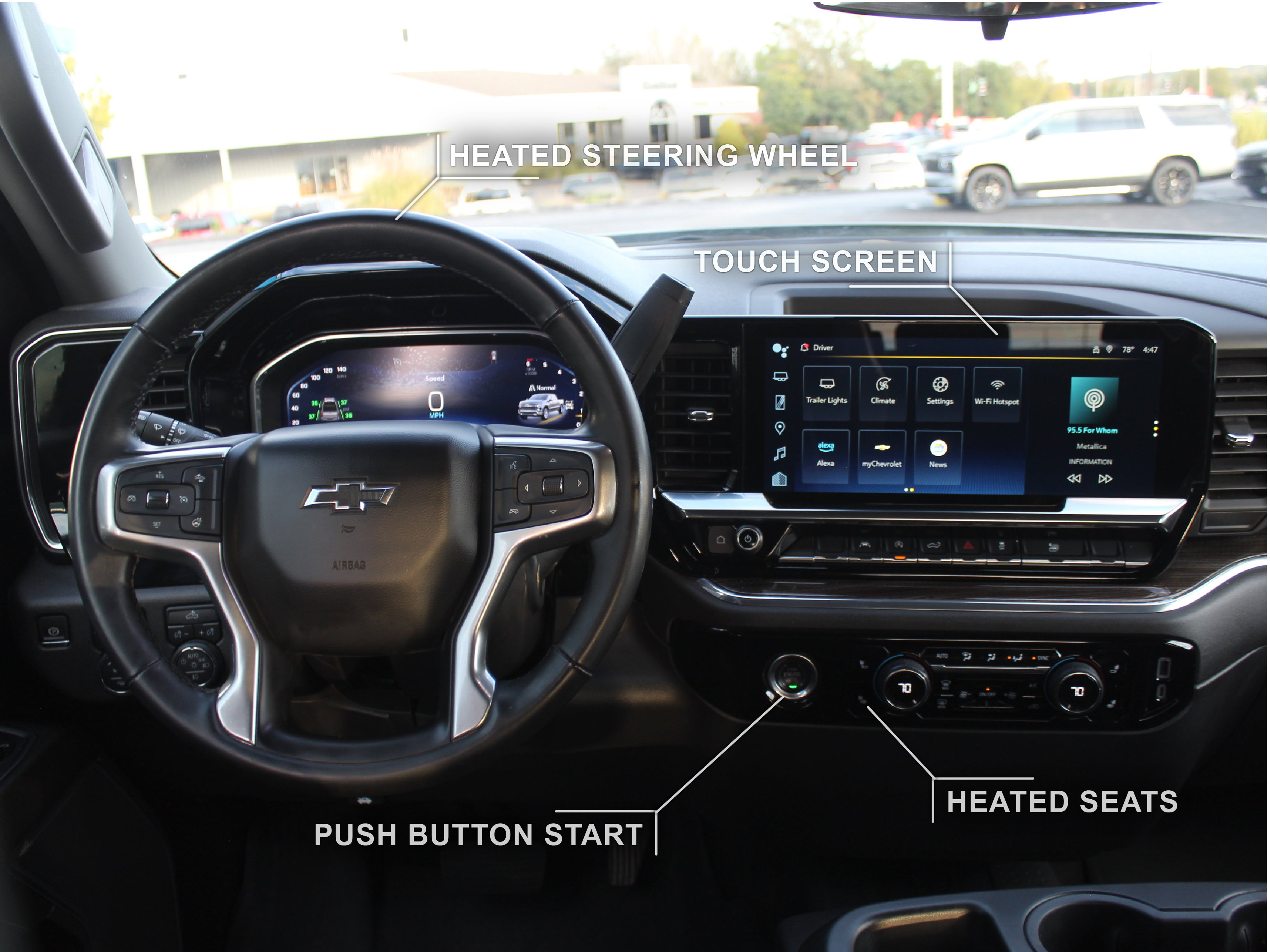 Used 2024 Chevrolet Silverado 1500 RST w/ Protection Package AWD/4WD image 3