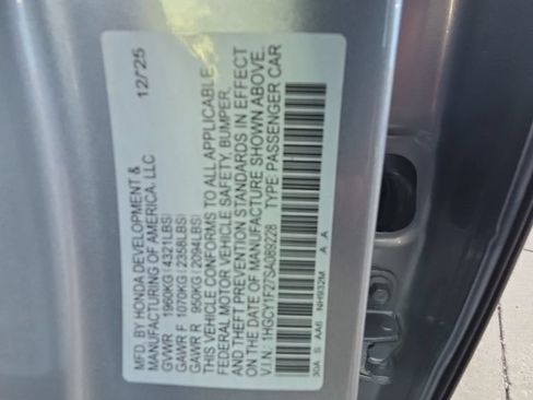 Used 2025 Honda Accord LX image 3