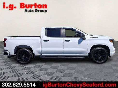 Certified 2024 Chevrolet Silverado 1500 Custom w/ Rally Edition AWD/4WD image 7
