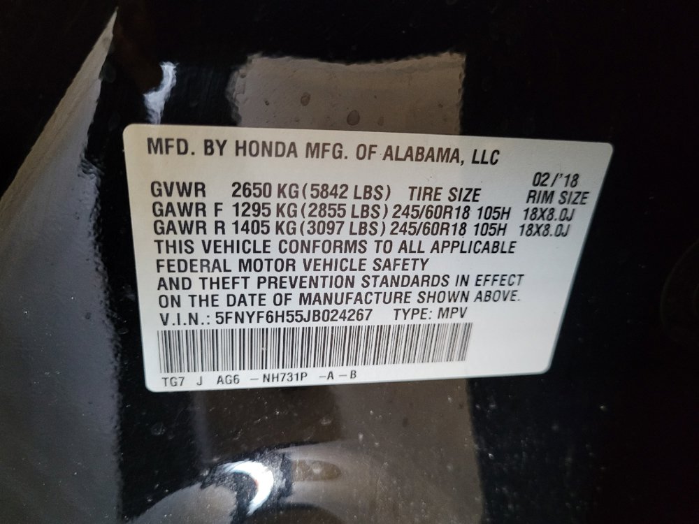 Used 2018 Honda Pilot EX-L image 33
