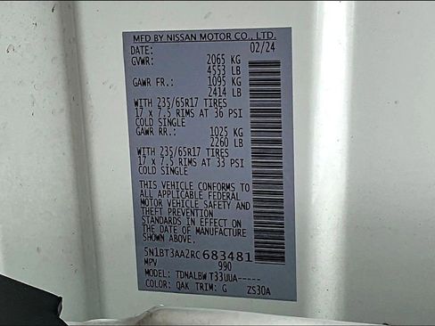 Used 2024 Nissan Rogue S FWD image 18