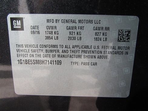 Used 2017 Chevrolet Cruze LT w/ Convenience Package image 29