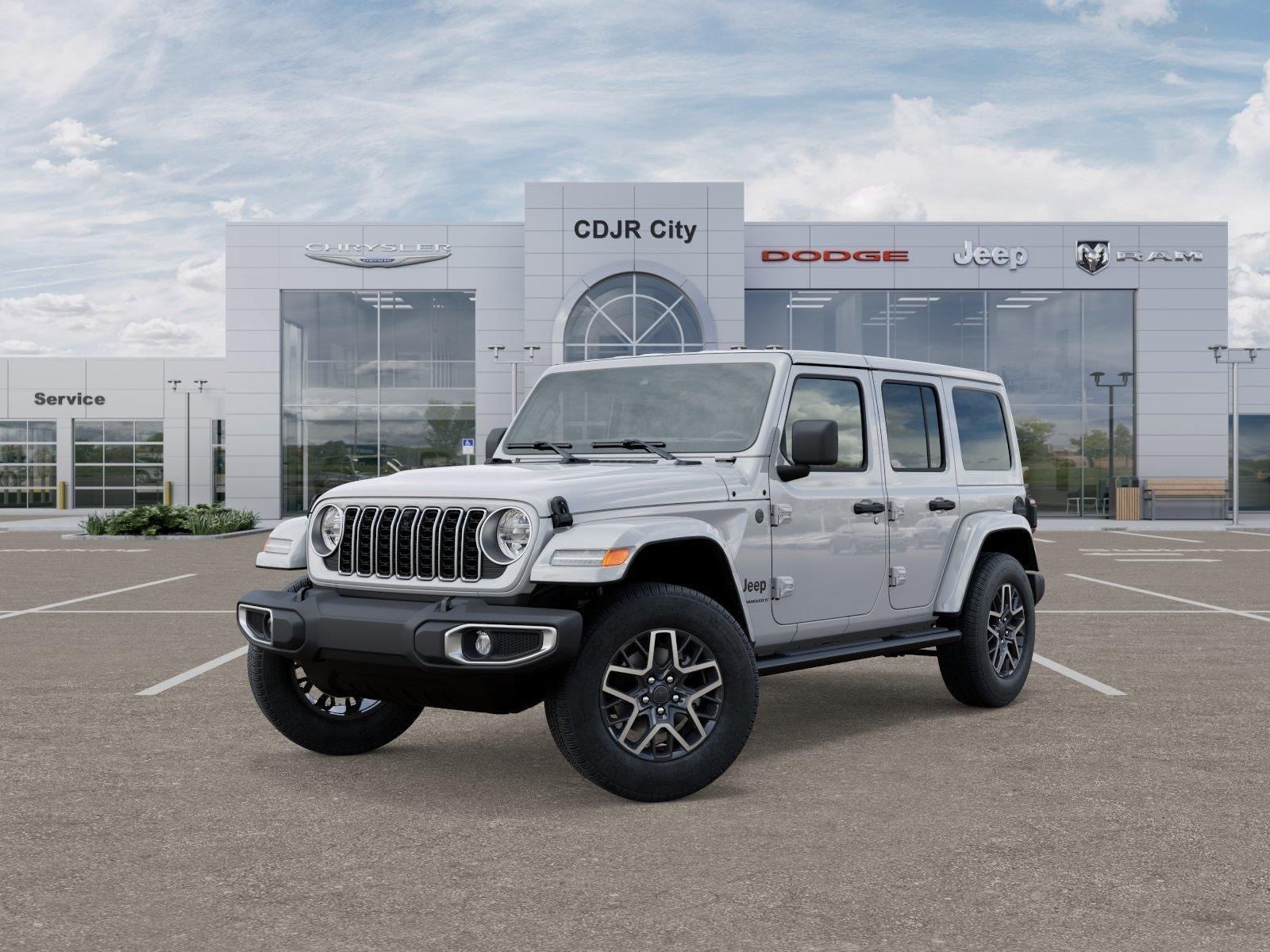 New 2025 Jeep Wrangler Unlimited Sahara w/ Safety Group AWD/4WD image 1