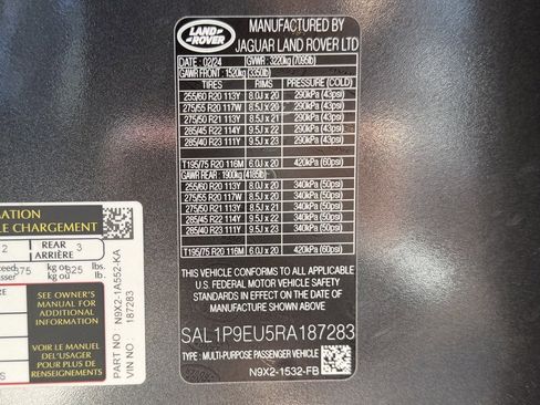 Used 2024 Land Rover Range Rover Sport SE image 52