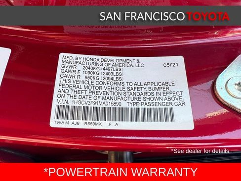 Used 2021 Honda Accord Touring image 41