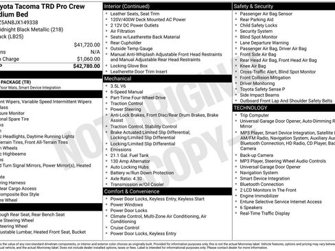 Used 2018 Toyota Tacoma TRD Pro image 14