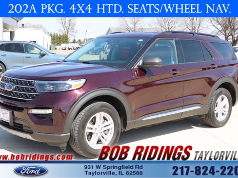 Used 2022 Ford Explorer XLT w/ Equipment Group 202A image 1