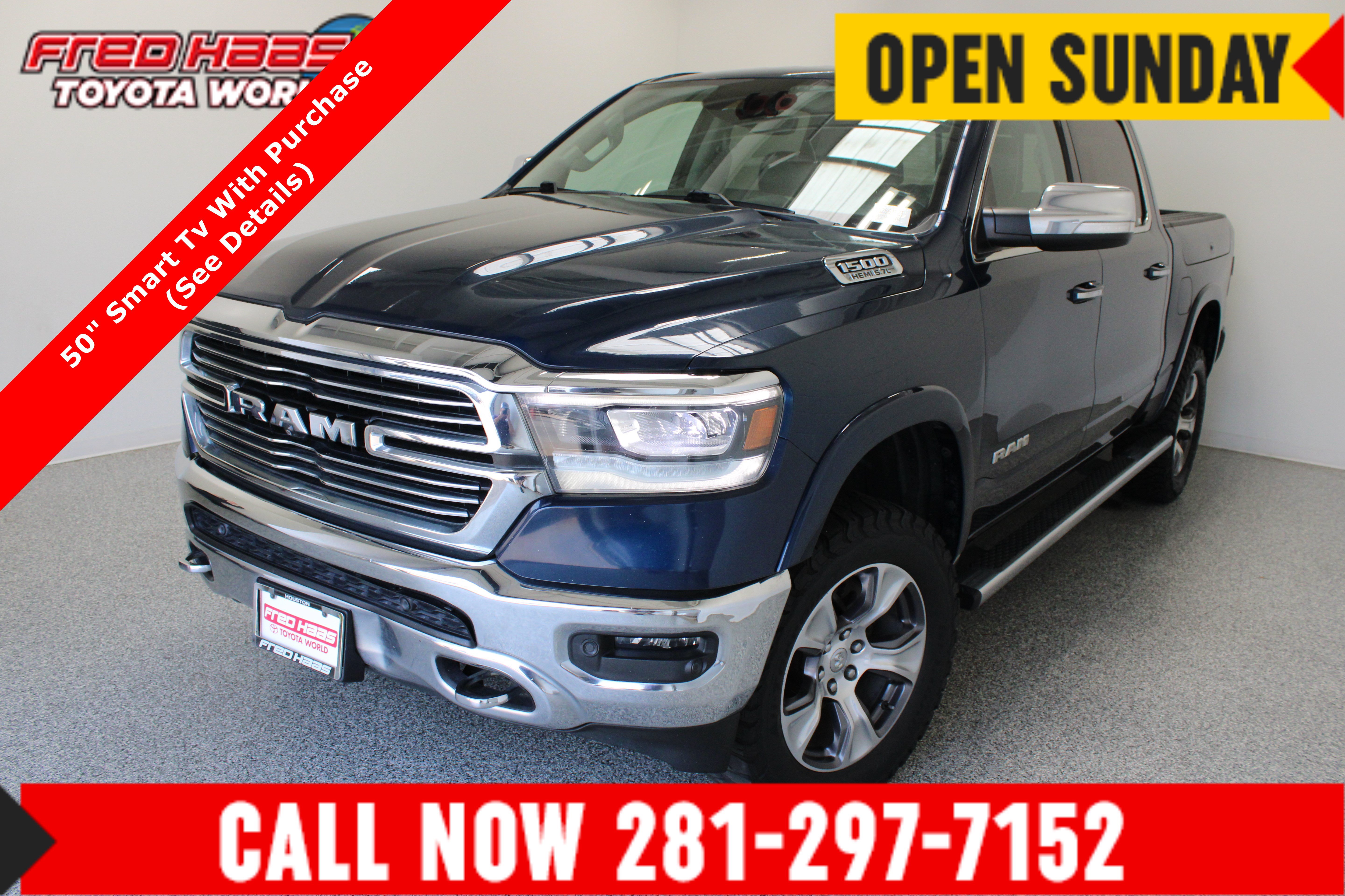 Used 2022 RAM 1500 Laramie AWD/4WD image 1