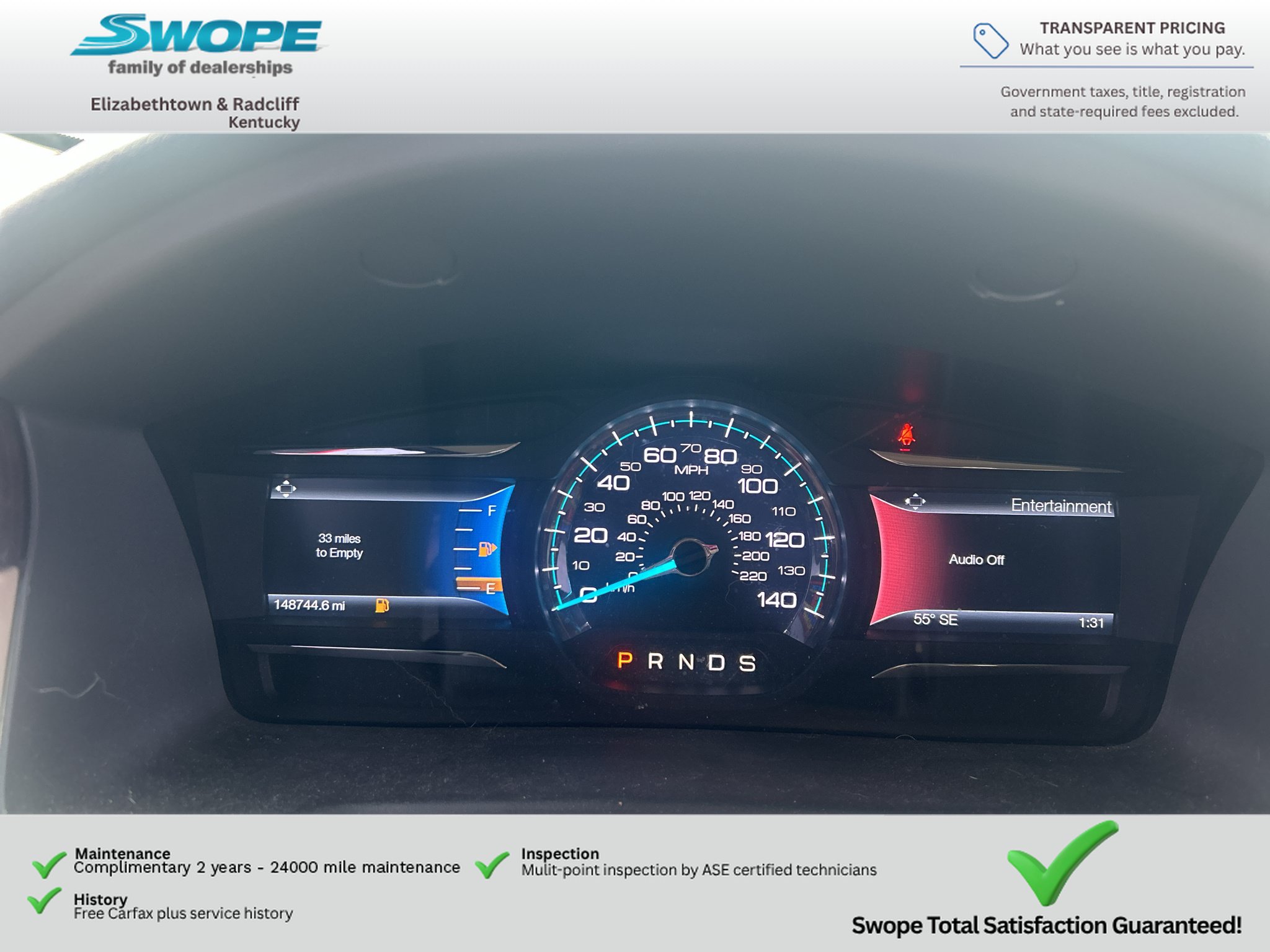 Used 2014 Ford Flex Limited w/ Equipment Group 303A AWD/4WD image 15
