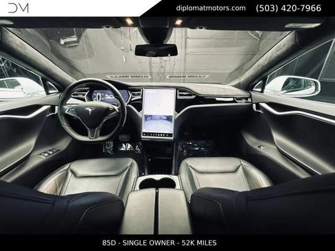 Used 2015 Tesla Model S 85D AWD/4WD image 36