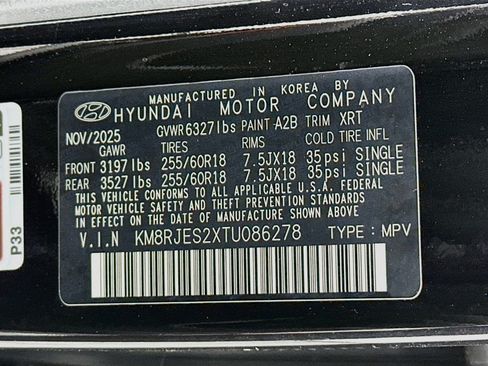 Used 2026 Hyundai Palisade XRT Pro AWD/4WD image 12