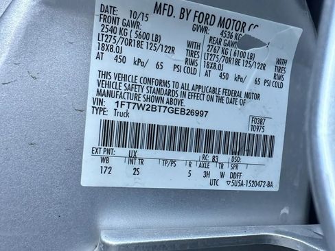 Used 2016 Ford F250 XLT w/ XLT Interior Package image 38