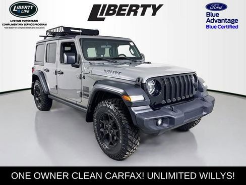 Used 2020 Jeep Wrangler Unlimited Willys image 1