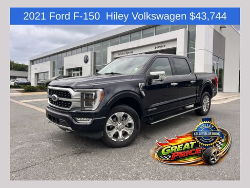 Used 2021 Ford F150 Platinum w/ Equipment Group 701A High AWD/4WD image 1