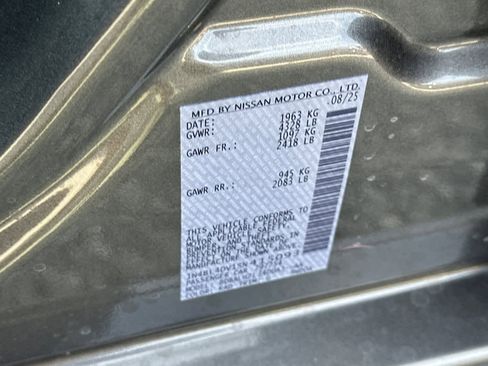 New 2025 Nissan Altima 2.5 SV w/ SV Premium Package image 29