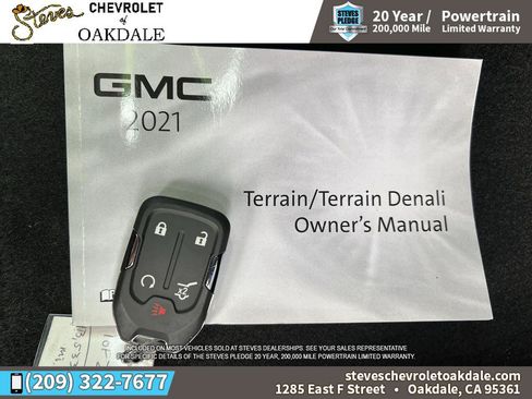Certified 2021 GMC Terrain SLT w/ Infotainment Package II image 40