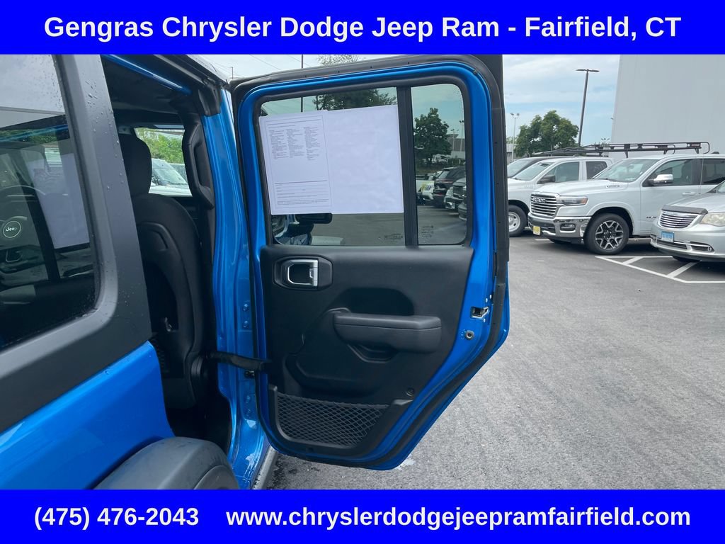 Certified 2025 Jeep Wrangler Unlimited Rubicon 4xe w/ Safety Group AWD/4WD image 27