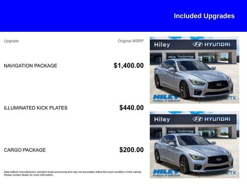 Used 2015 INFINITI Q50 Premium w/ Navigation Package RWD image 5