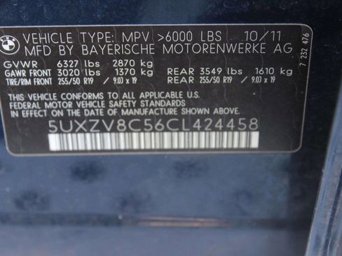 Used 2012 BMW X5 xDrive50i w/ Sport Activity Pkg image 10