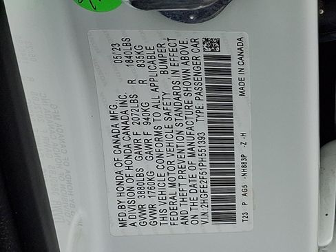 Used 2023 Honda Civic Sport image 26