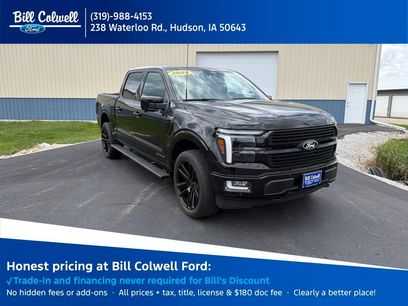 Certified 2025 Ford F150 Platinum w/ Equipment Group 702A High