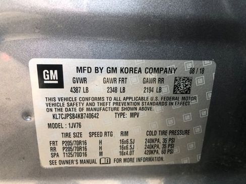 Used 2019 Chevrolet Trax LT w/ LT Convenience Package image 28