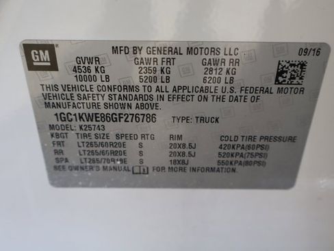 Used 2016 Chevrolet Silverado 2500 LTZ w/ Duramax Plus Package image 63