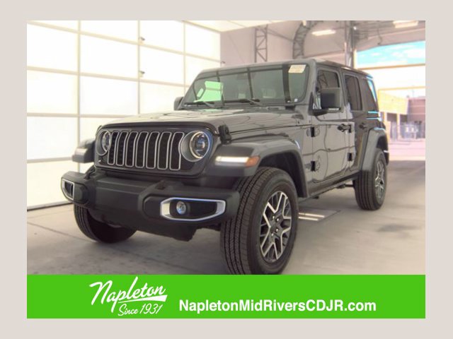 Used 2025 Jeep Wrangler Unlimited Sahara AWD/4WD image 1