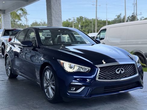 Used 2024 INFINITI Q50 Luxe w/ Cargo Package image 12