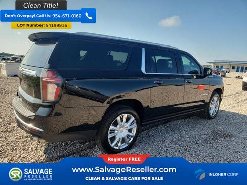 Used 2021 Chevrolet Suburban High Country w/ Premium Package AWD/4WD image 4
