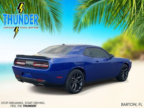 Used 2022 Dodge Challenger SXT w/ Blacktop Package RWD image 4