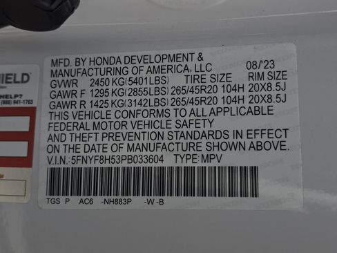 Used 2023 Honda Passport EX-L image 36