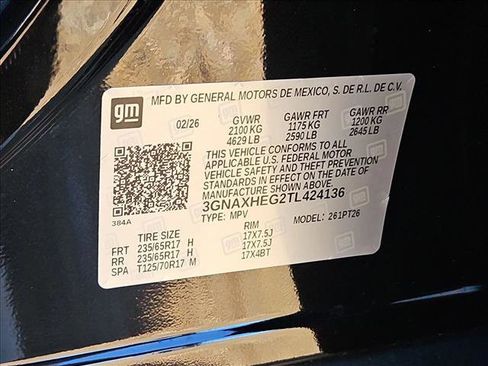 New 2026 Chevrolet Equinox LT image 17