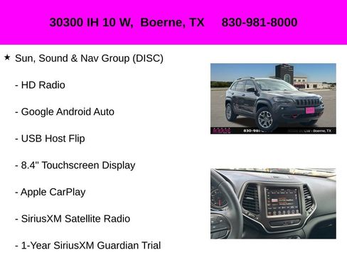 Used 2022 Jeep Cherokee Trailhawk w/ Sun, Sound & Nav Group AWD/4WD image 20