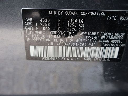 Used 2023 Subaru Legacy AWD/4WD image 36