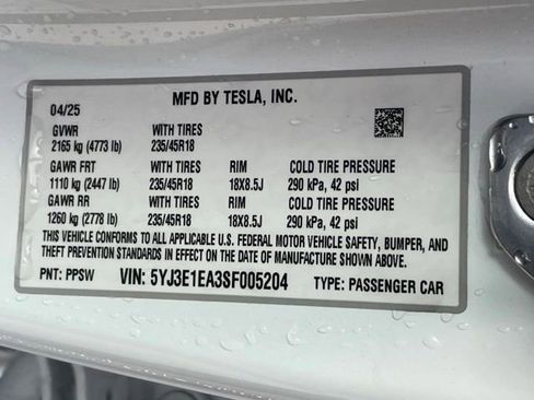 Used 2025 Tesla Model 3 Long Range image 36