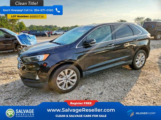 Used 2022 Ford Edge Titanium AWD/4WD image 1