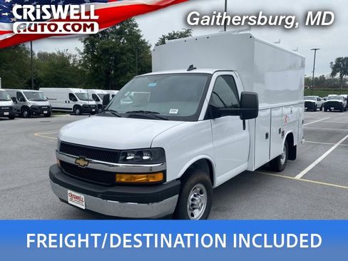 New 2025 Chevrolet Express 3500 Cutaway w/ Power Convenience Package image 1