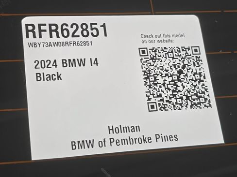 Used 2024 BMW i4 eDrive40 w/ M Sport Package RWD image 23