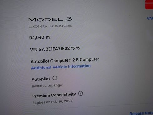 Used 2018 Tesla Model 3 Long Range image 20