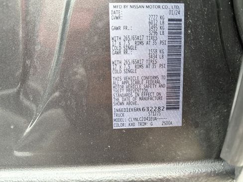 Used 2024 Nissan Frontier SV w/ SV Convenience Package image 23