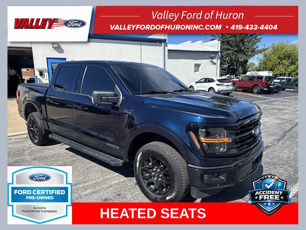 Certified 2024 Ford F150 XLT w/ Equipment Group 302A MID AWD/4WD 360° Tour