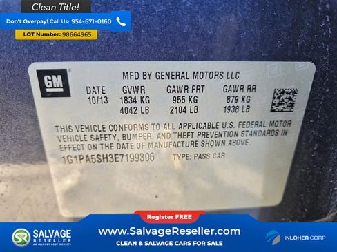 Used 2014 Chevrolet Cruze LS image 16